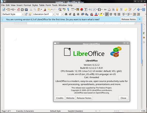 libreoffice linux